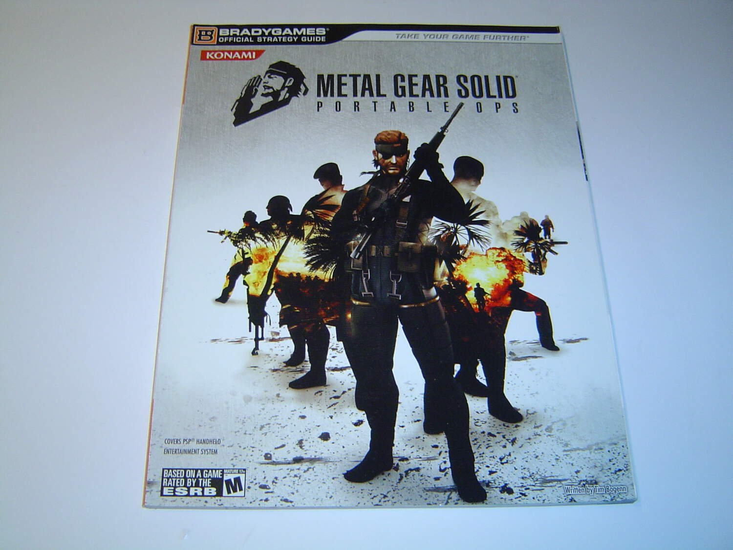 Metal Gear Solid Portable Ops Spelguide Guide Bok *NYTT*