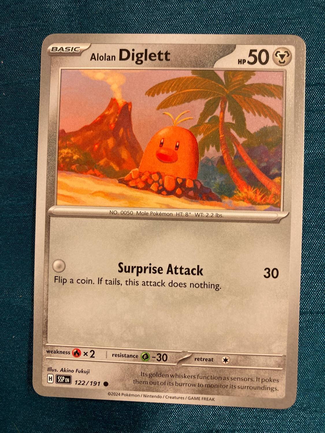 ALOLAN DIGLETT - POKEMON  SURGI.. | Kp frn hasse1248 p Tradera  (657691443)
