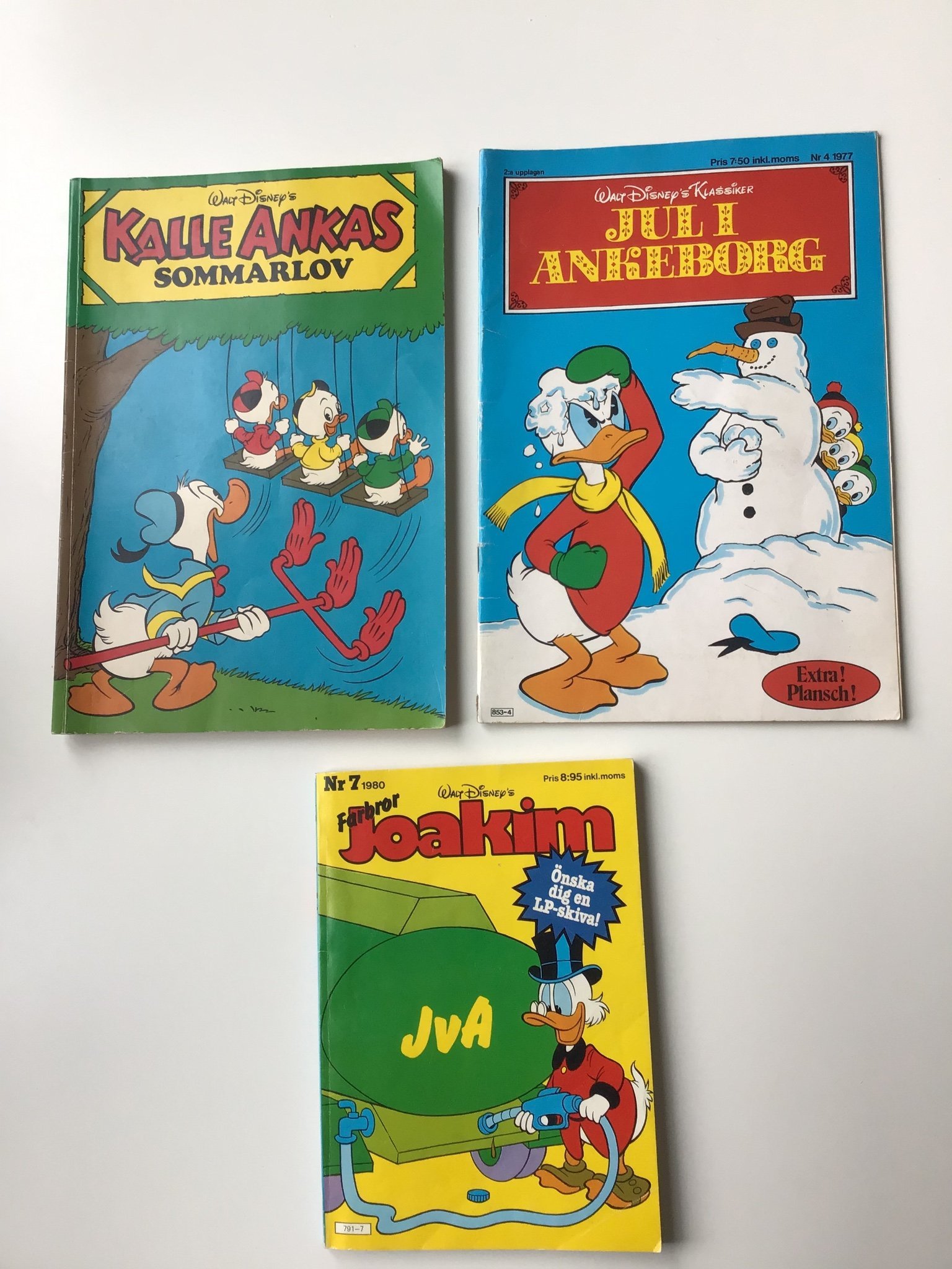 Kalle Anka, Farbror Joakim , Jul i 3 .. Köp på Tradera (588029601)