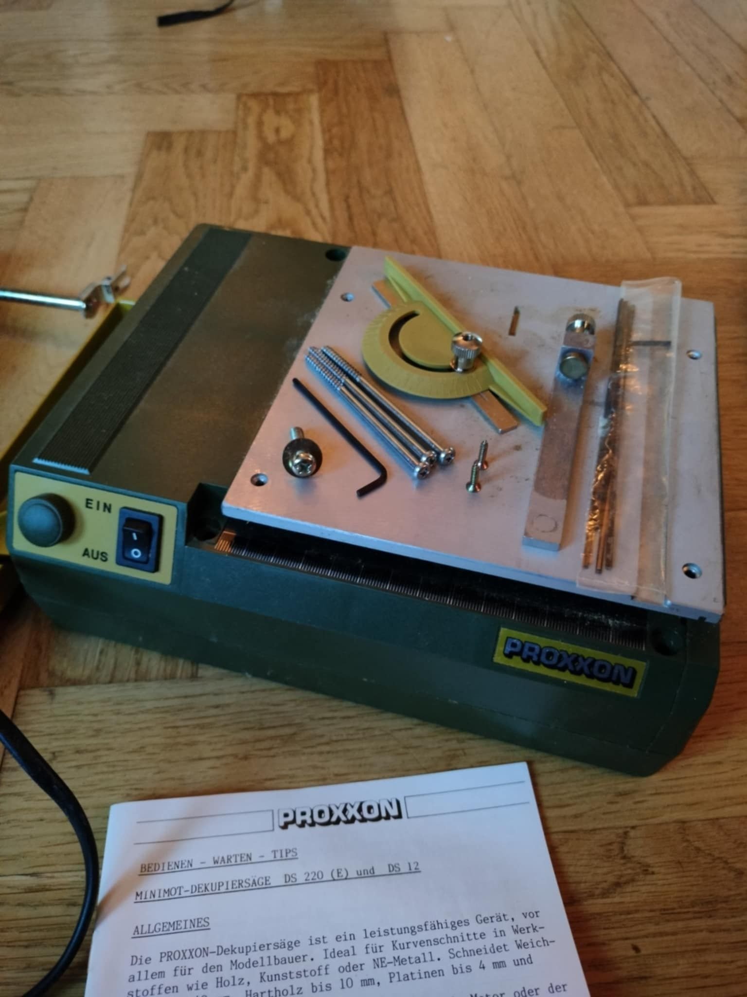 PROXXON MINIMOT-DEKUPIERSÄGE DS 220/E PROXXON - DSH