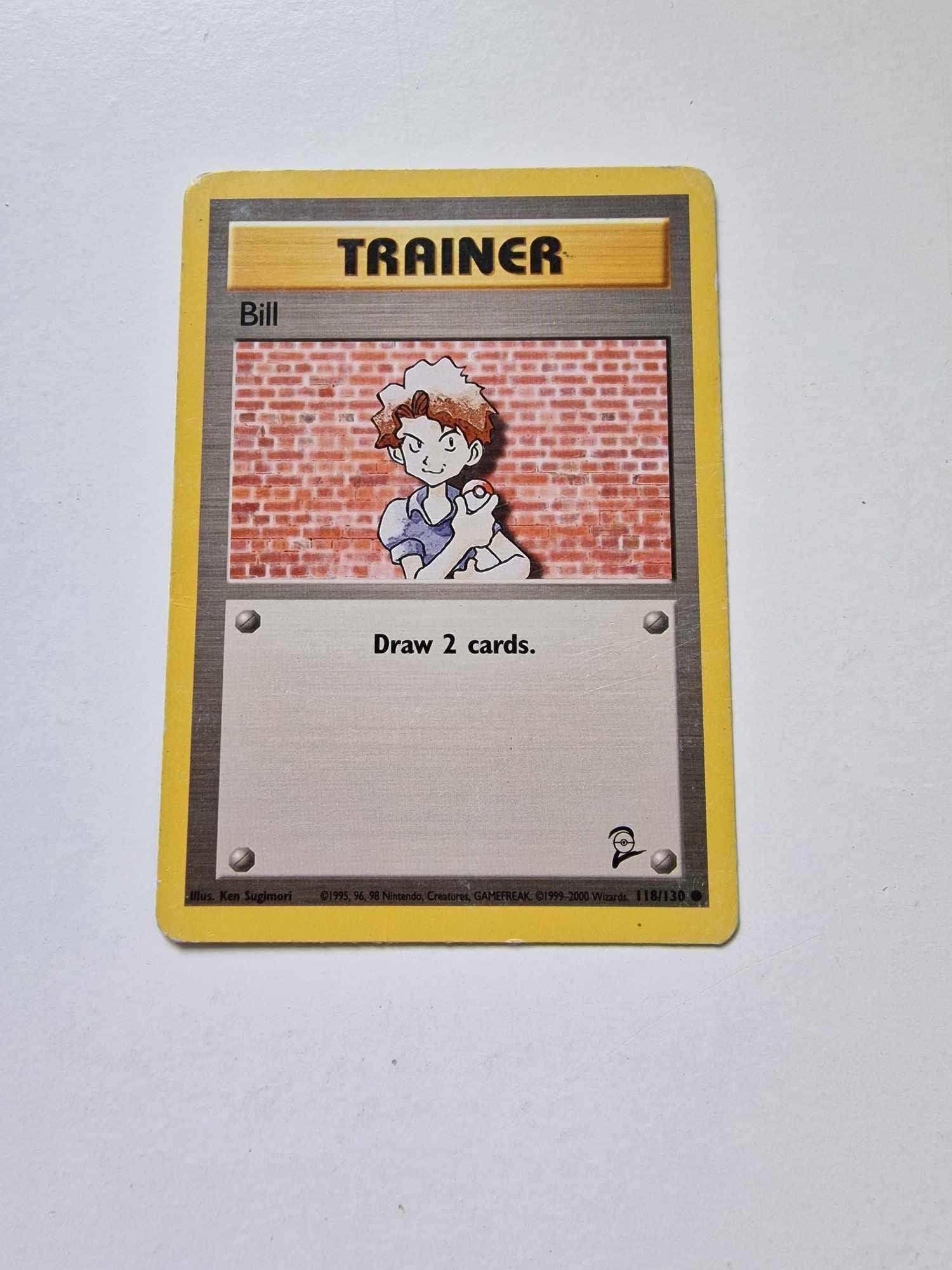 Pokmon Trainer Bill 118/130 | Kp p Tradera (641623312)