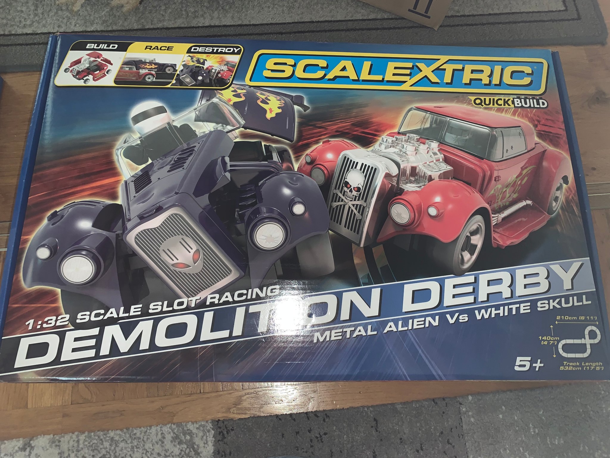 scalextric demolition derby