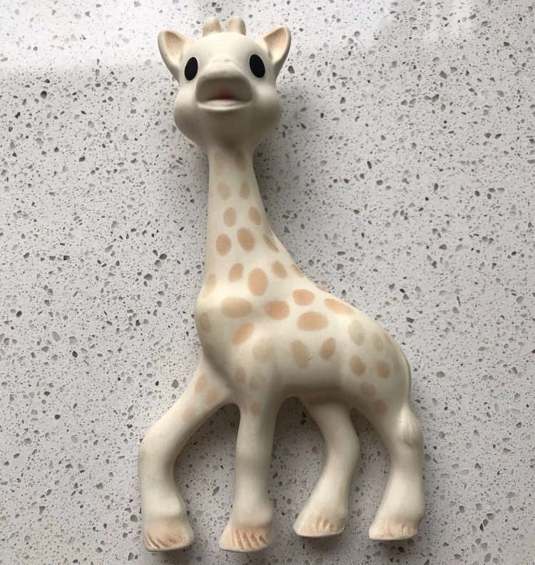 sophie the giraffe bitleksak