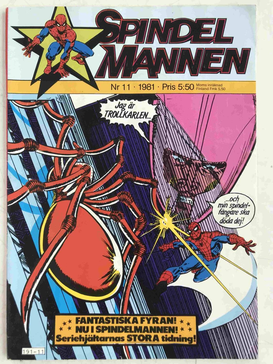 Spindelmannen - 1981:11 FN