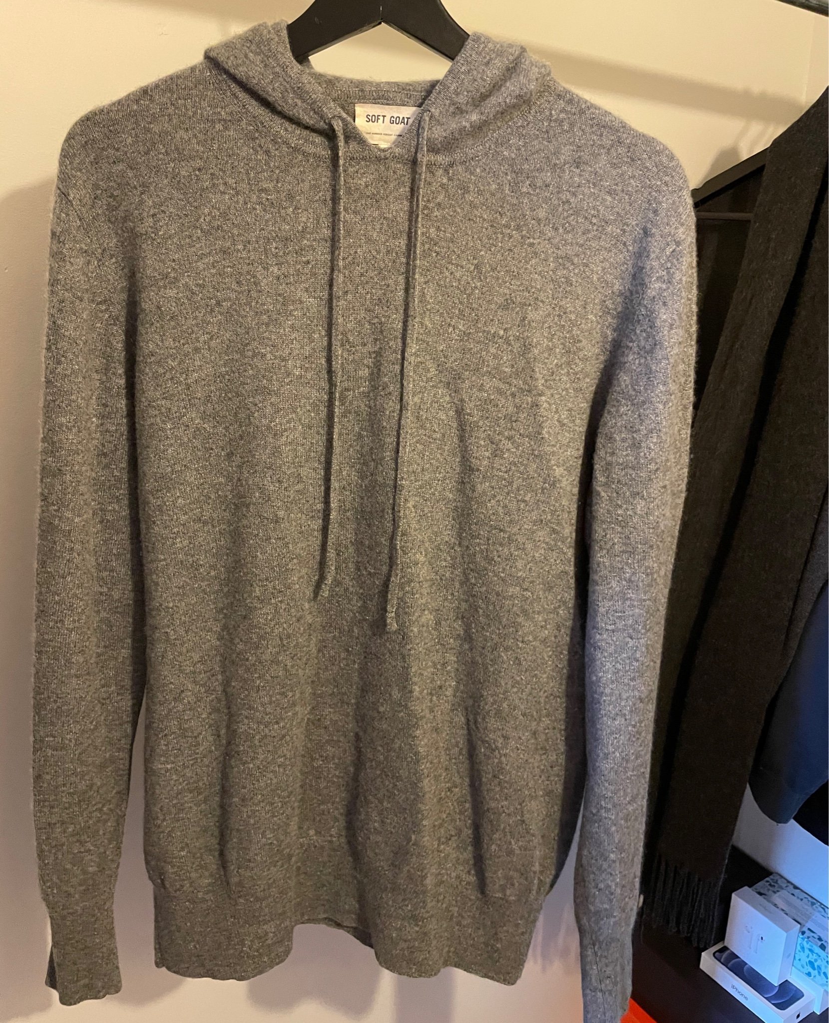 soft goat hoodie