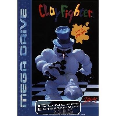 CLAY FIGHTER (komplett) till Sega Mega Drive