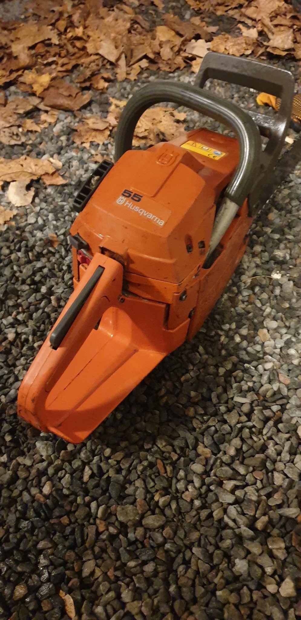 Husqvarna 55 Air Injection motorsåg med fin ked.. Köp på Tradera
