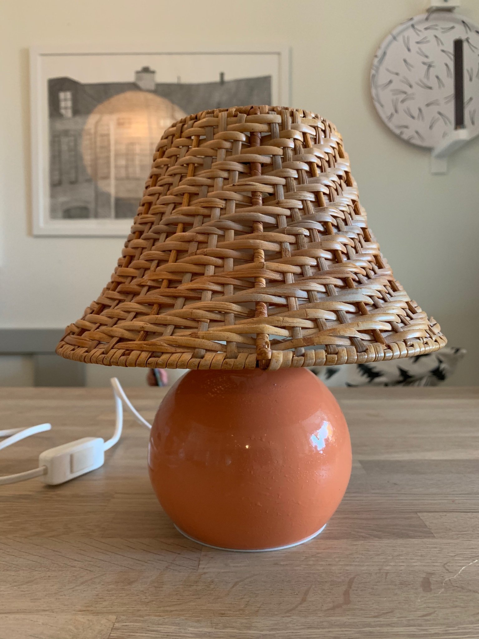 Lampfot retro Ikea 80 tal bordslampa vintage Lampfot retro Ikea 80 tal bordslampa vintage