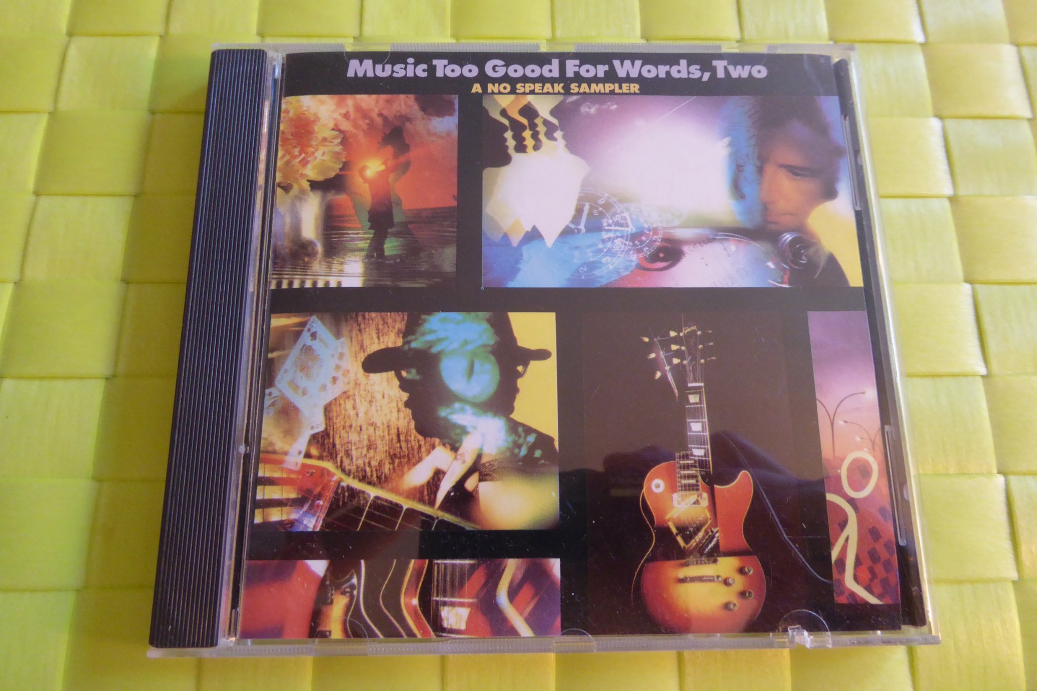 MUSIC TOO GOOD FOR WORDS, TWO - CD - VARIOUS - ULTRAVOX/POLICE/WISHBONE ASH-REL!