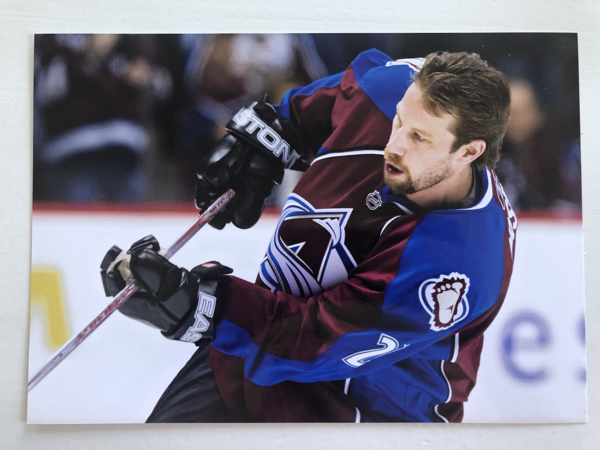 Pressfoto NHL Peter Forsberg Colorado Avalanche.. (357201801) ᐈ Köp på