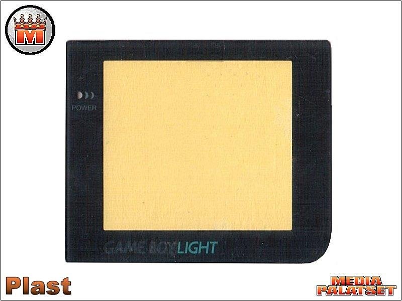 Skärmglas / Ersättningsplast Game Boy Light