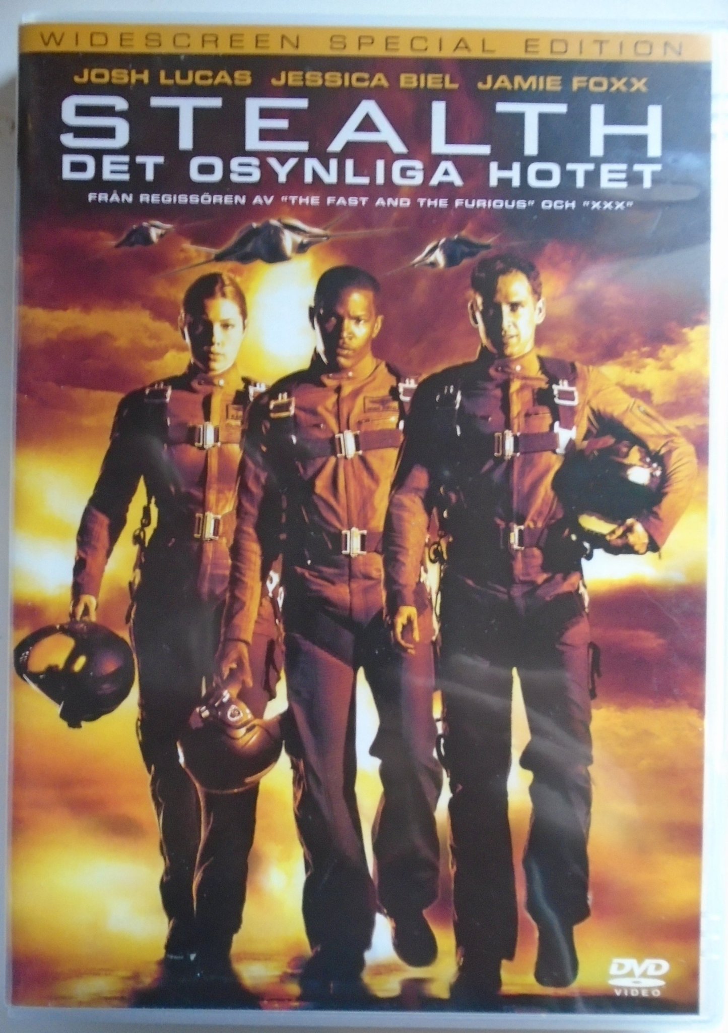 Dvd Stealth Det osynliga hotet Josh Lucas, Jessica Biel, Jamie Foxx