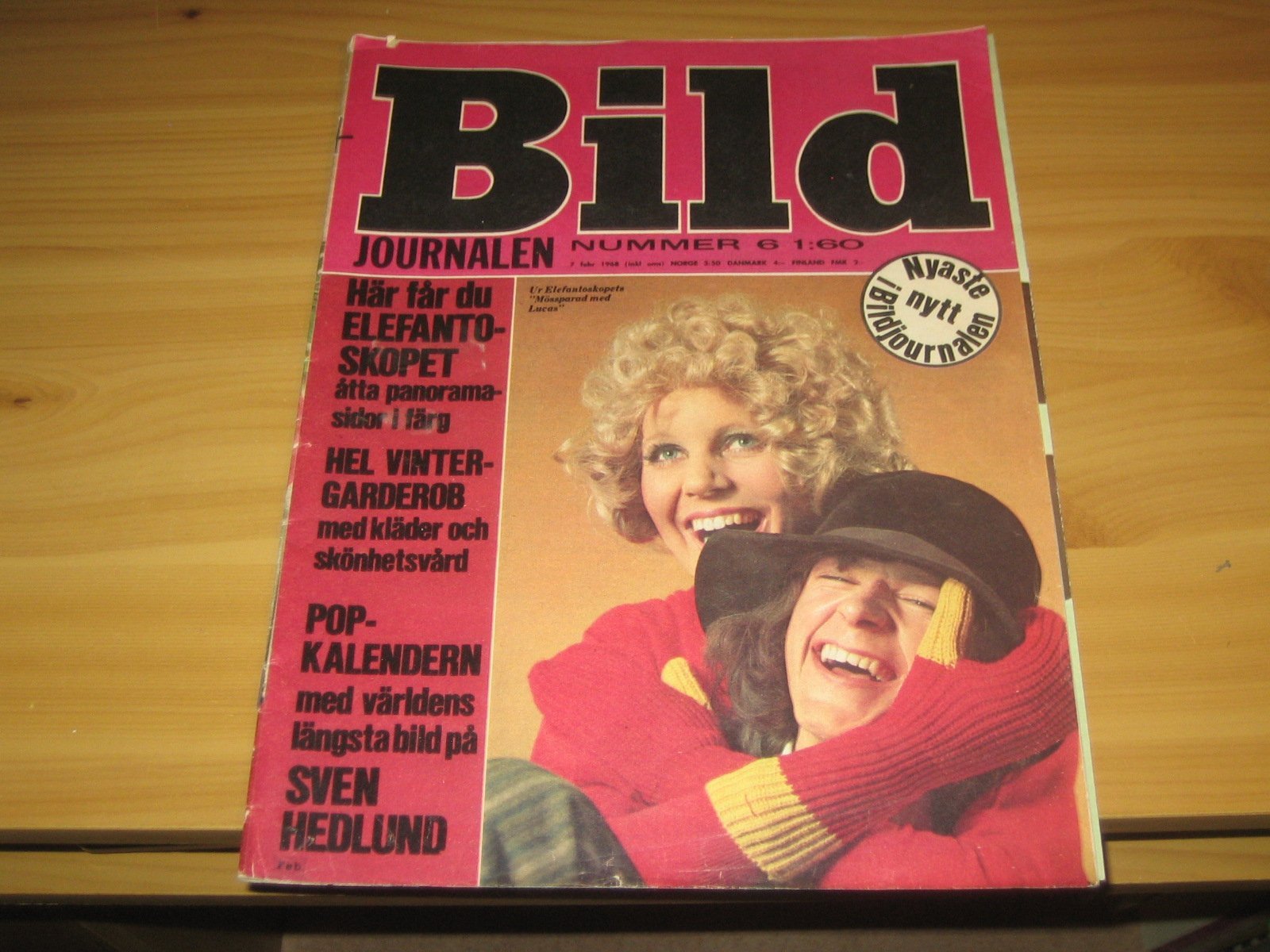 BILDJOURNALEN NR 6 1968; GINGER BAKER, RINGO ST.. (423116073) ᐈ Köp på