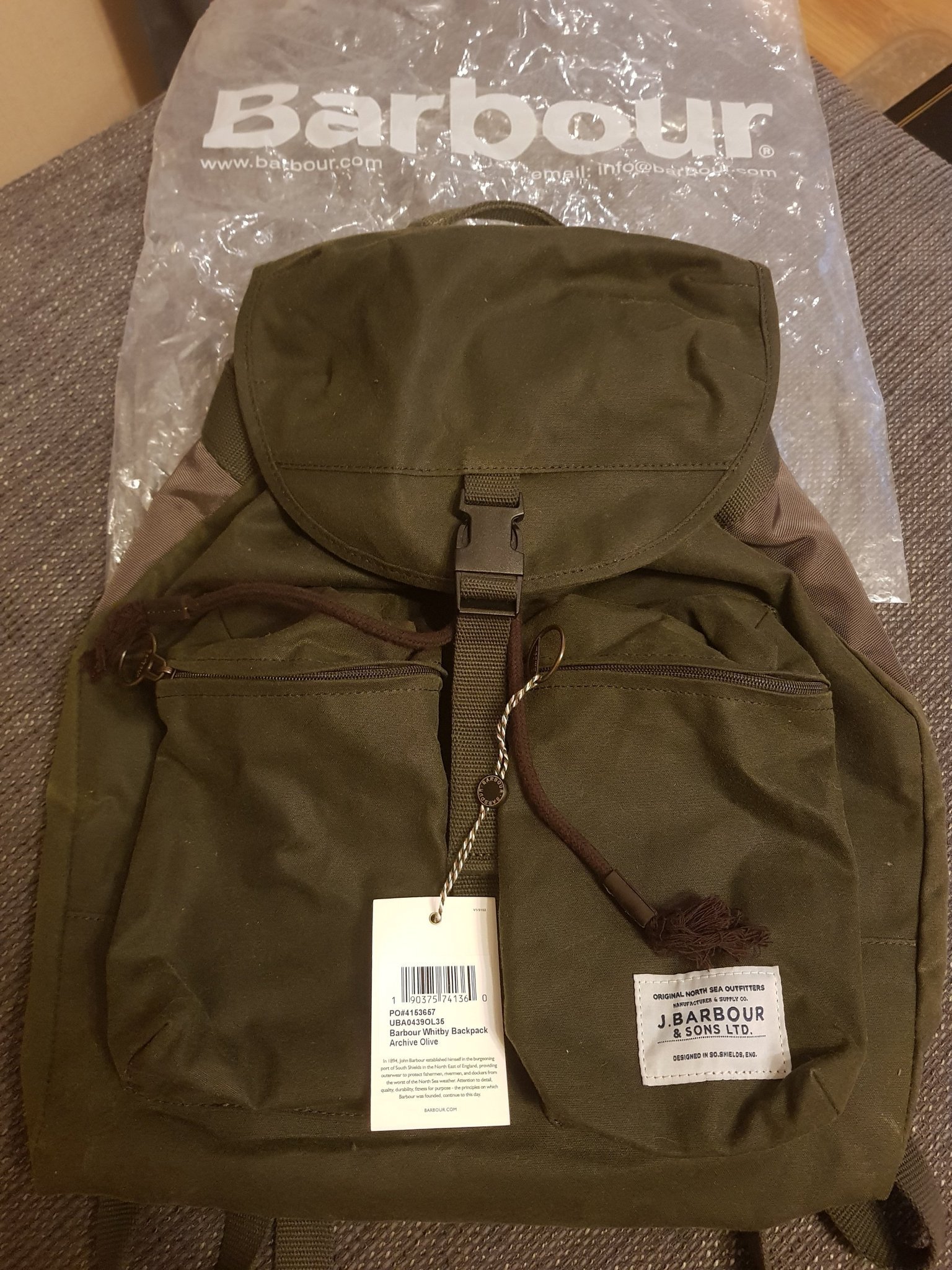 barbour whitby backpack