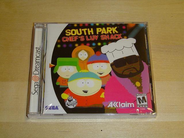 SOUTH PARK CHEFS LUV SHACK TILL SEGA DREAMCAST *SEALED*