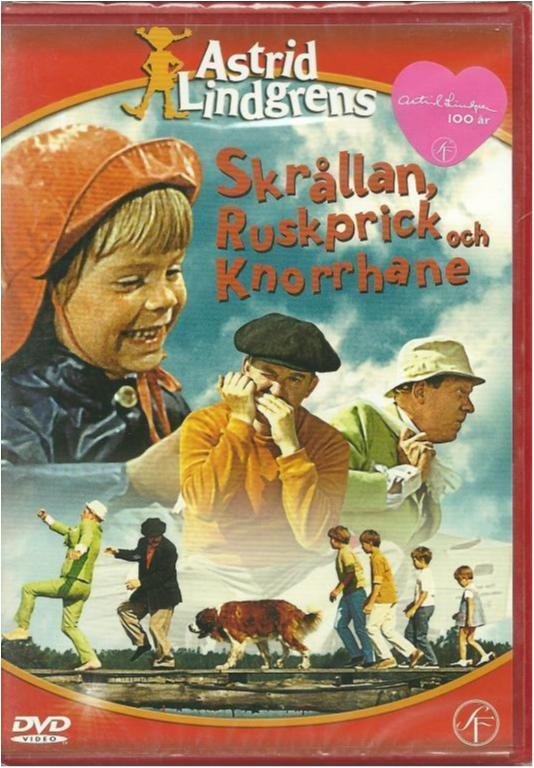 Skrållan, Ruskprick och Knorrhane -Lindgren - Ny & inplastad