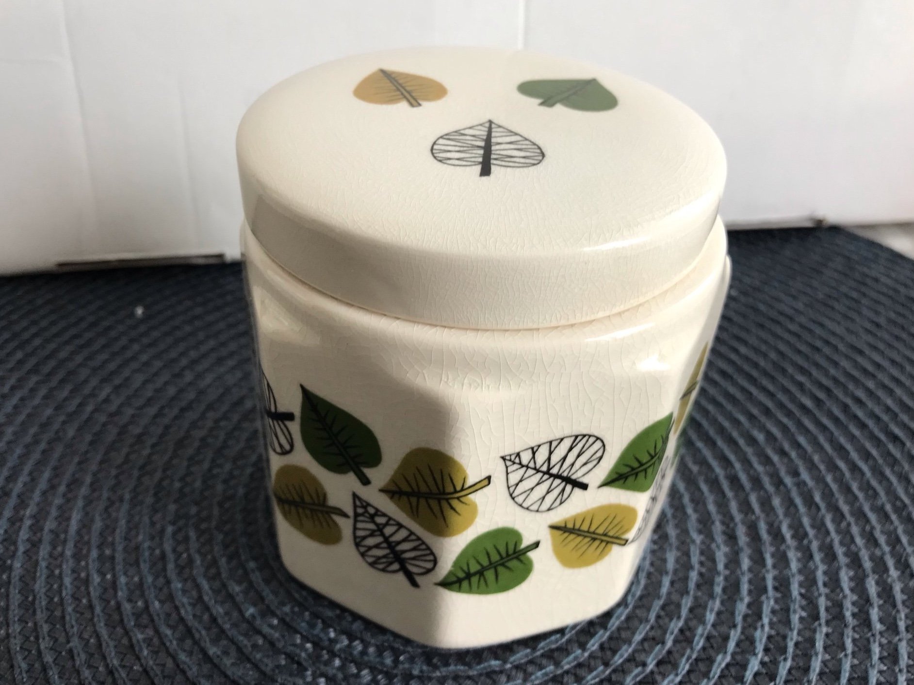 Burk med lock, OXFORD MARMELADE, England, retro, fint skick