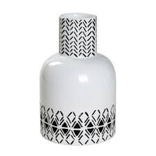 Vit vas aztek cult design inredning kmcm design present fynd rea