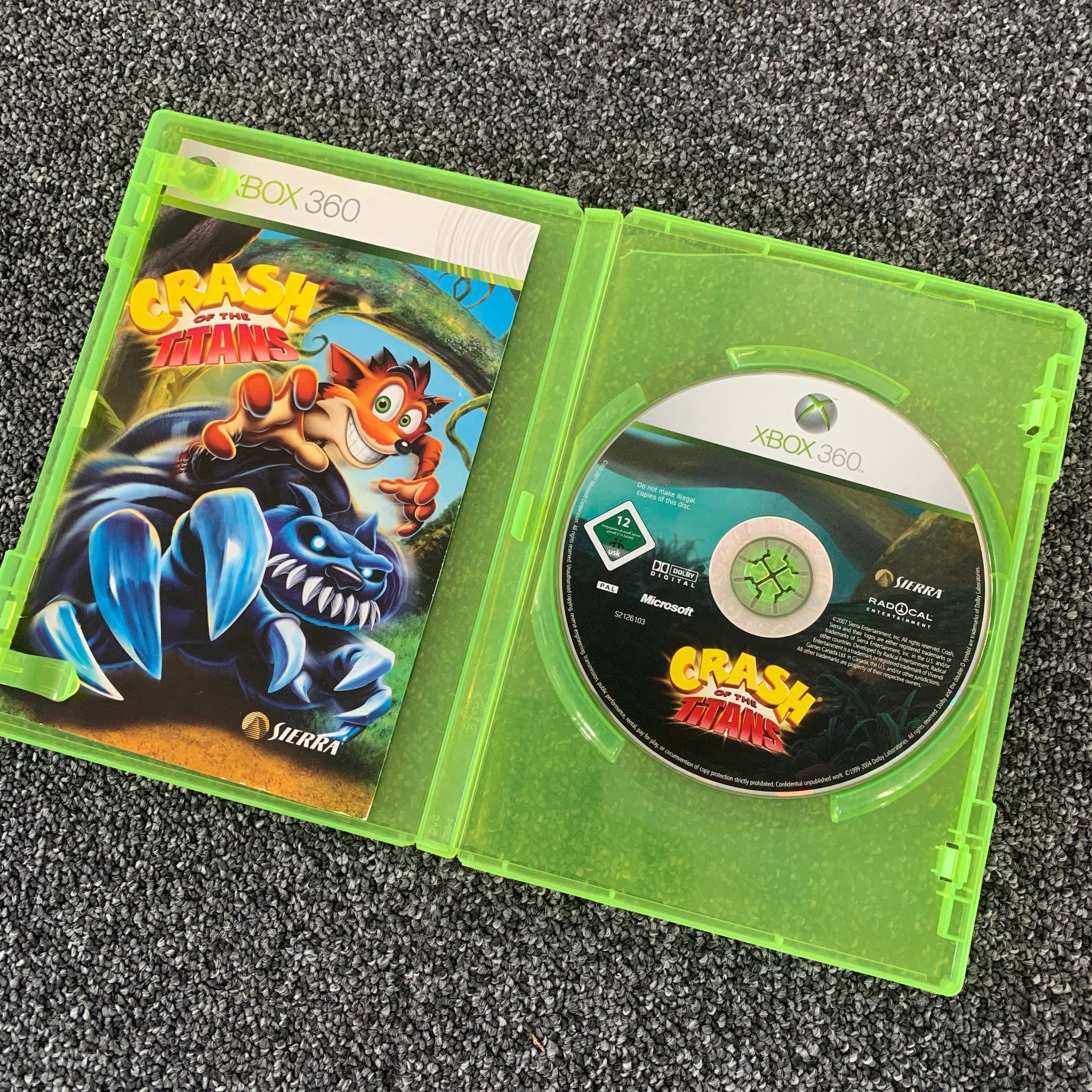 Crash of The Titans (Xbox 360) (402387585) ᐈ Köp på Tradera