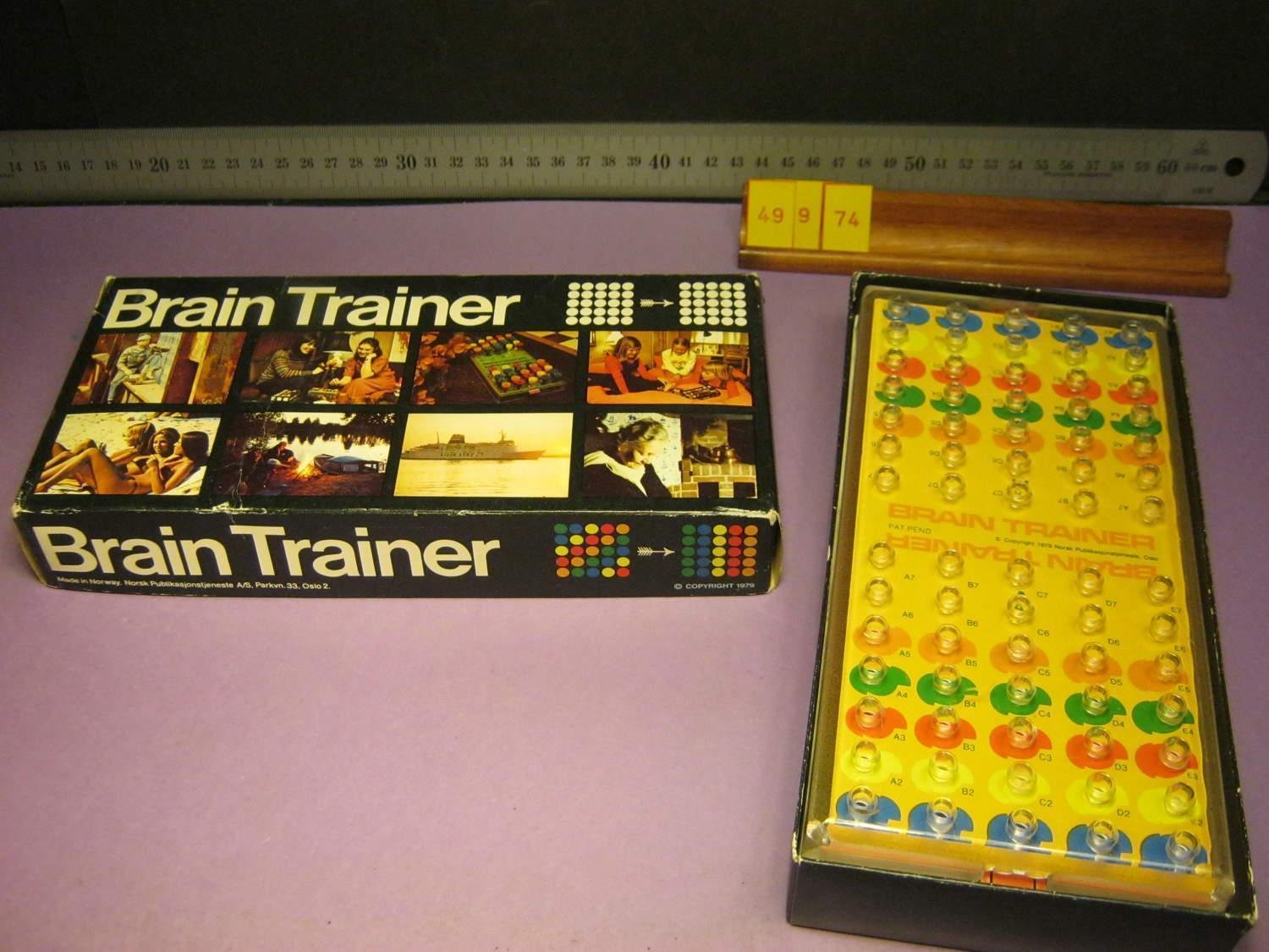 Brain Trainer, 1979, Komplett, Ospelat