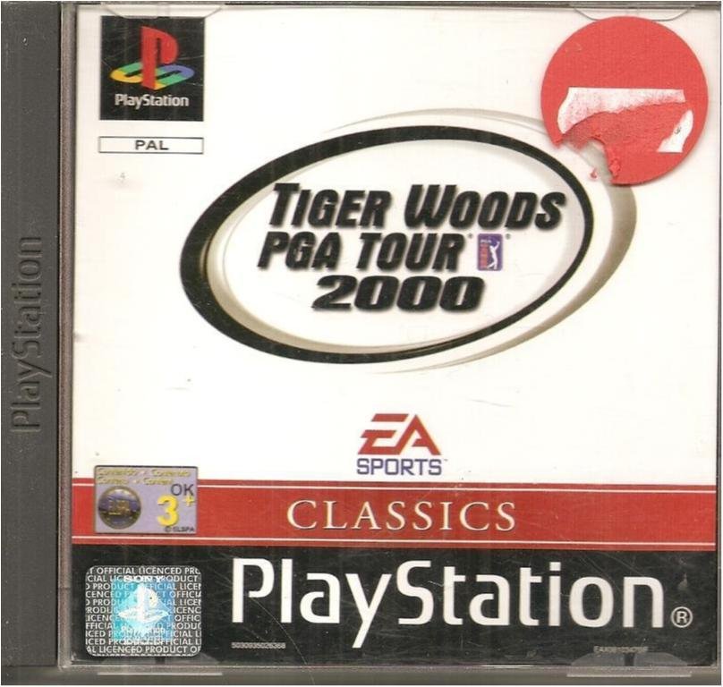 TIGER WOODS PGA TOUR 2000 (KOMPLETT PS ONE SPEL)