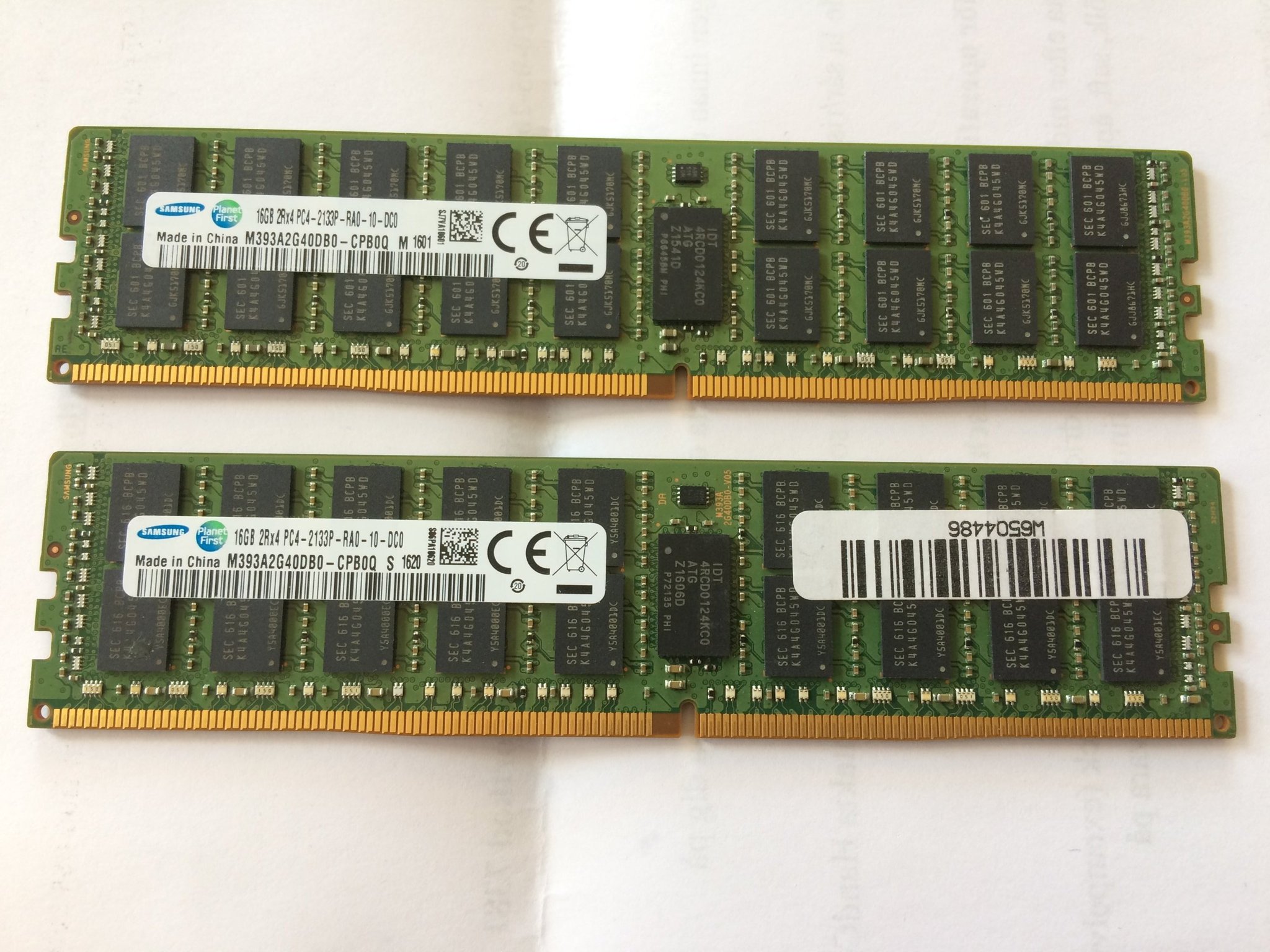 Samsung ECC 32 GB, 16 gb*2 st minnen DDR4 2133M.. (401104407) ᐈ Köp på ...
