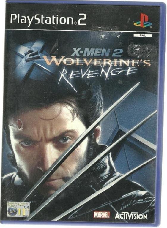 X-MEN 2 : WOLVERINE´S REVENGE ( PS2 SPEL )