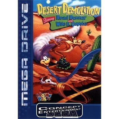 DESERT DEMOLITION (komplett) till Sega Mega Drive