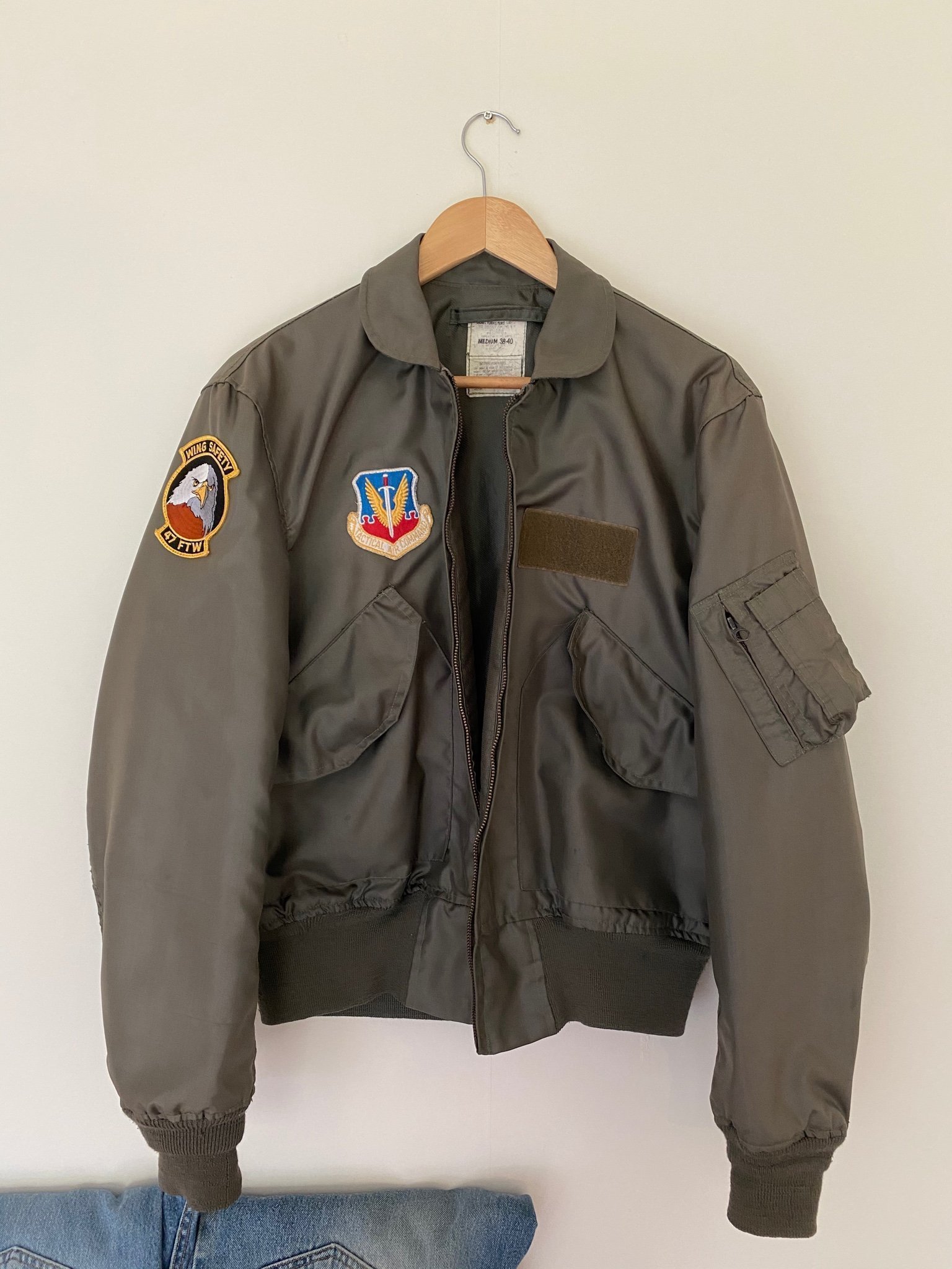 US Air Force Summer Mens Flyers Jacket (415898301) ᐈ Köp på Tradera