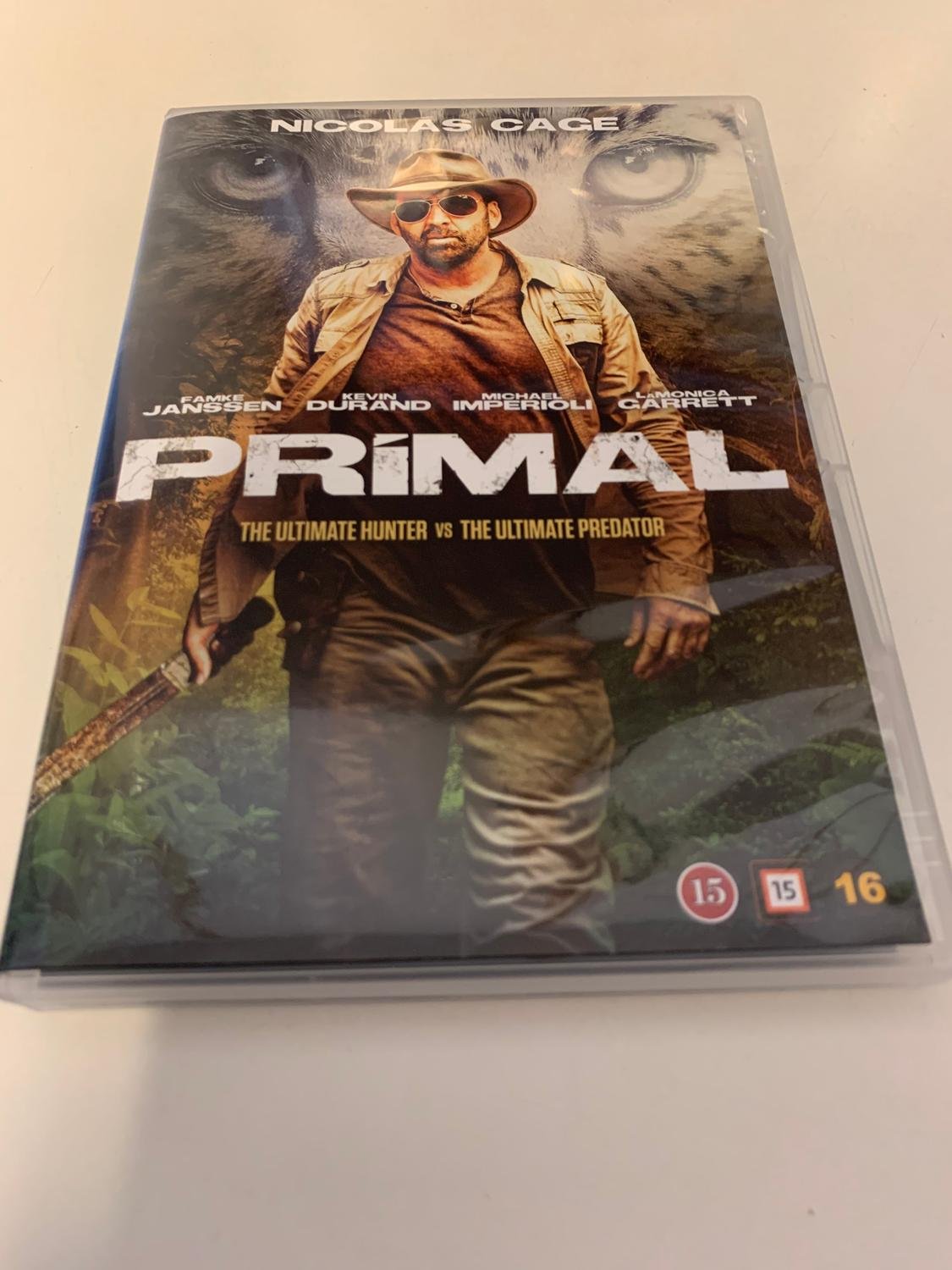 Primal. Svensksåld. Nicolas Cage
