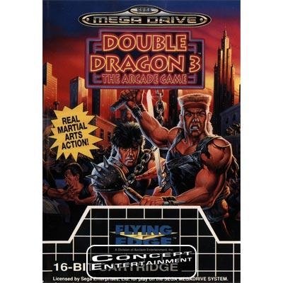 DOUBLE DRAGON 3 - THE ARCADE GAME (komplett) till Sega Mega Drive
