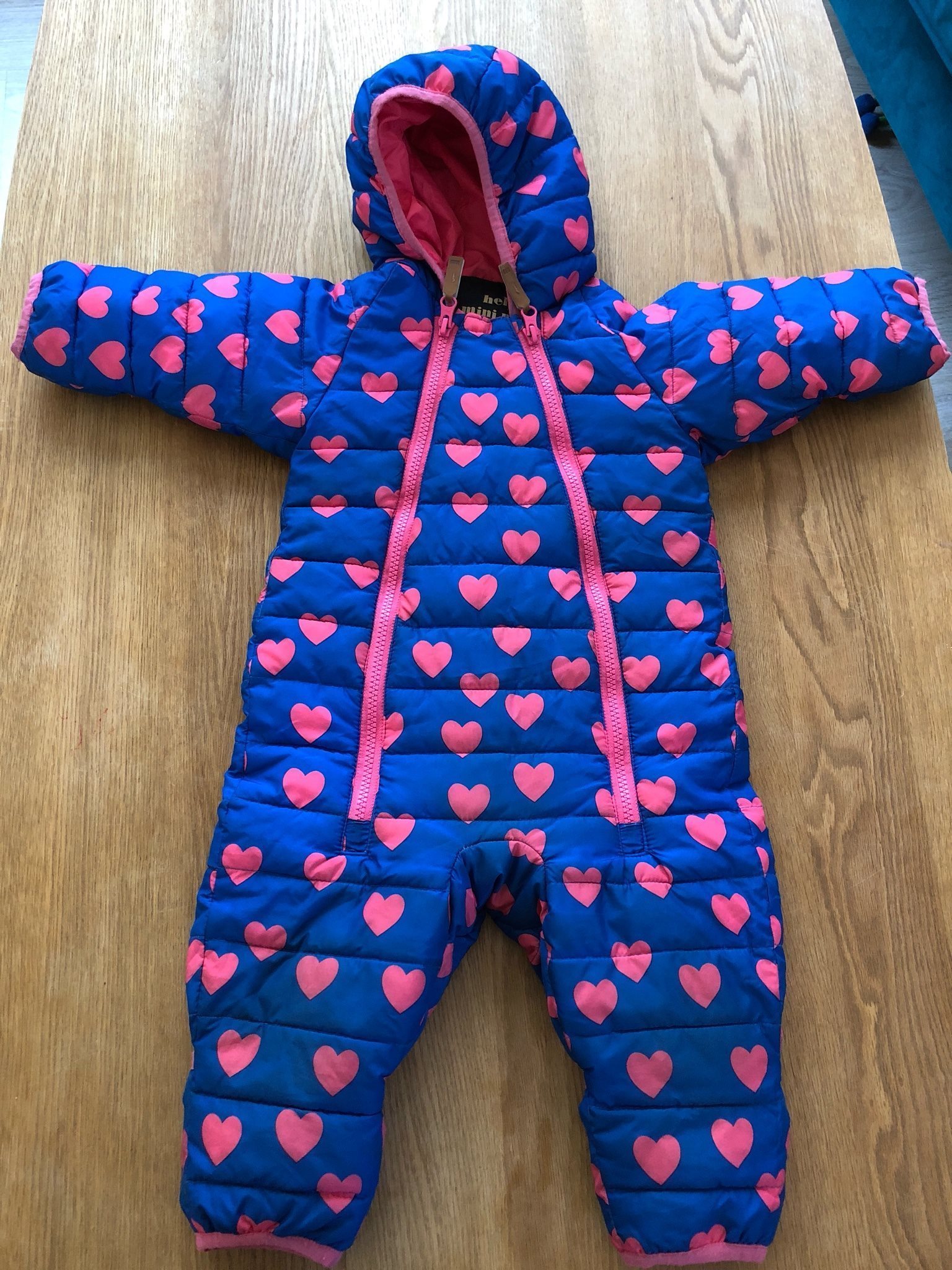 mini rodini overall hjärtan