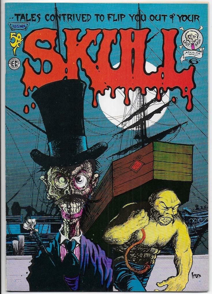 Skull Comics # 6 NM- 1st or 2nd Print Underground Horror