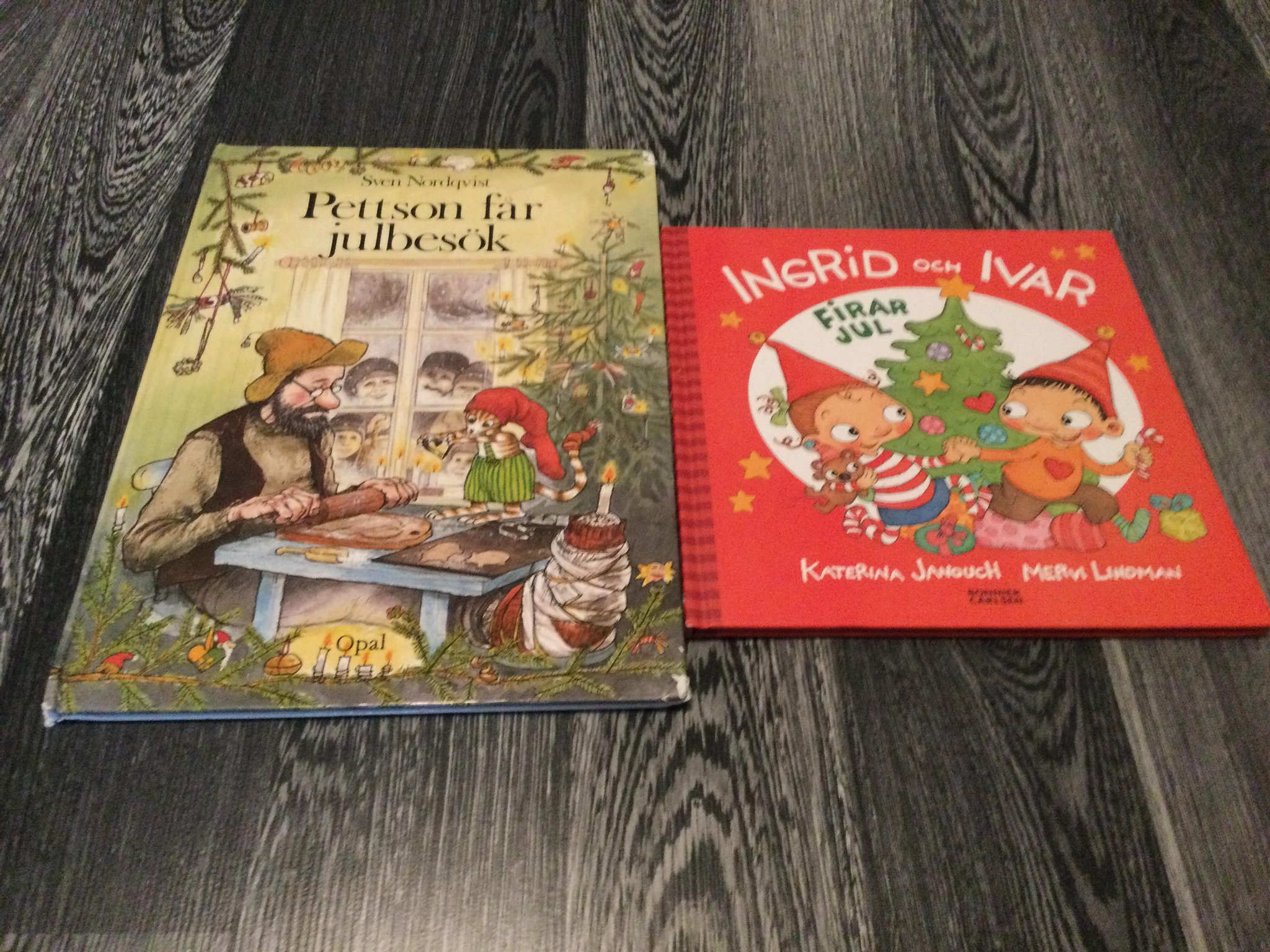 Ingrid och Ivar Firar Jul & Pettson Får Julbesö.. Köp på Tradera