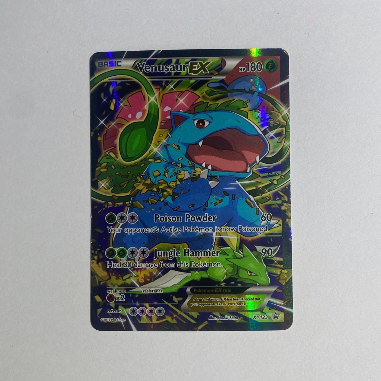 Venusaur EX XY123 Pokemon Promo Köp på Tradera (629473113)