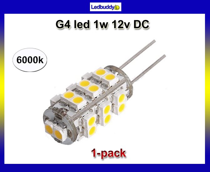 G4 6000k Led Lampa Med 26st 1210smd Til 294073527 ᐈ Inkbuddy På G4 6000k Led Lampa Med 26st 1210smd Till Husvagn Bil Husbil Båt 2 Pack G