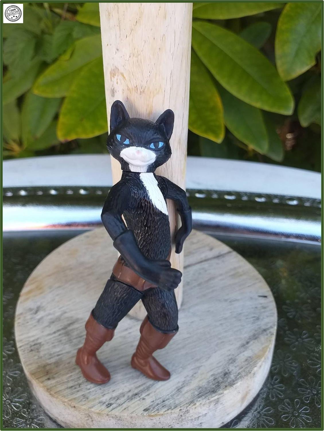 Mästerkatten i stövlar svart och lång figur karaktär Mästerkatten i stövlar svart och lång figur karaktär