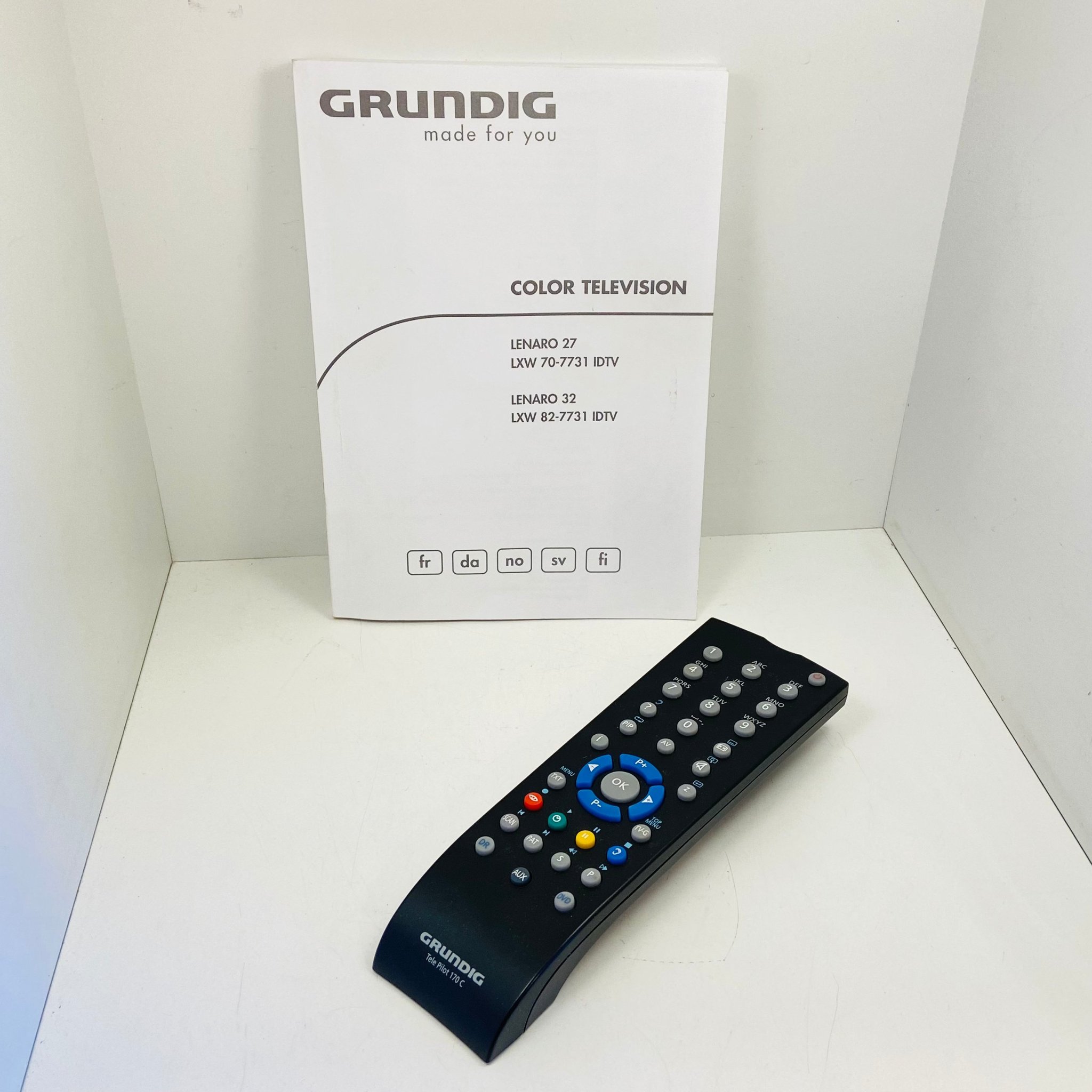 Grundig Fjärrkontroll Tele Pilot 170C & Bruks.. Köp på Tradera