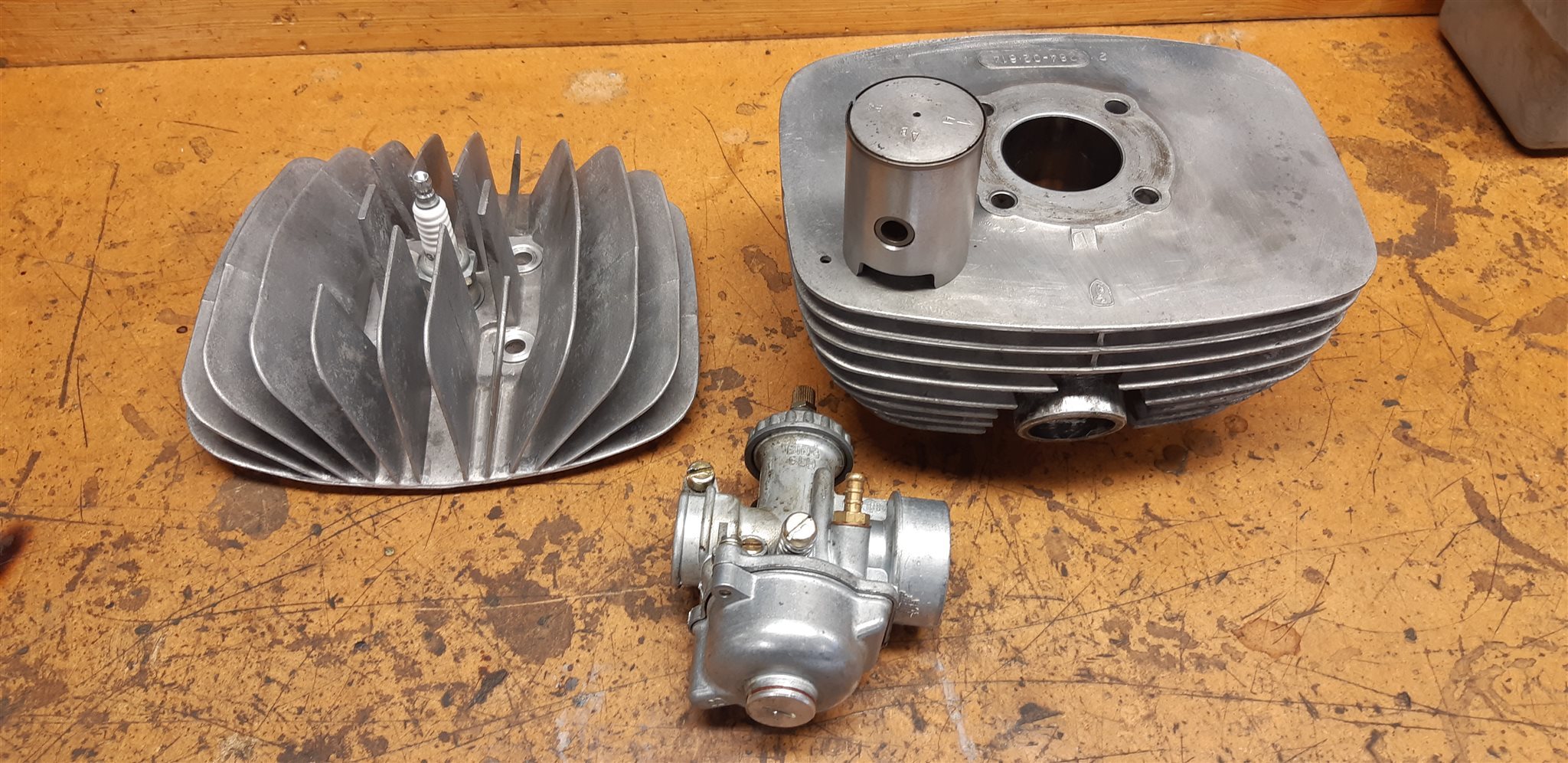 Zundapp ks50 cylinder kit 6,25hk. (337693977) ᐈ Köp på Tradera