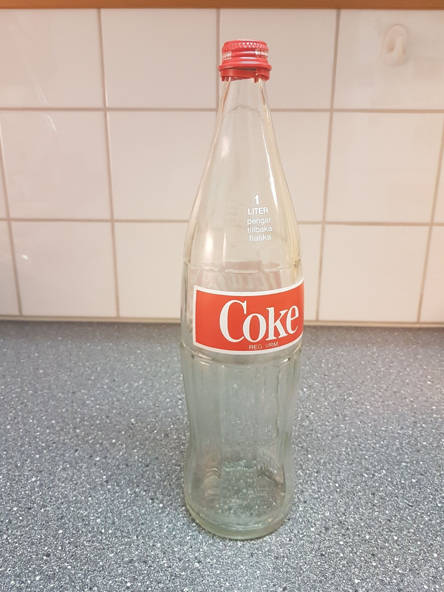 Coca Cola glasflaska/ pengar tillbaka flaska! (342268296) ᐈ Köp på Tradera