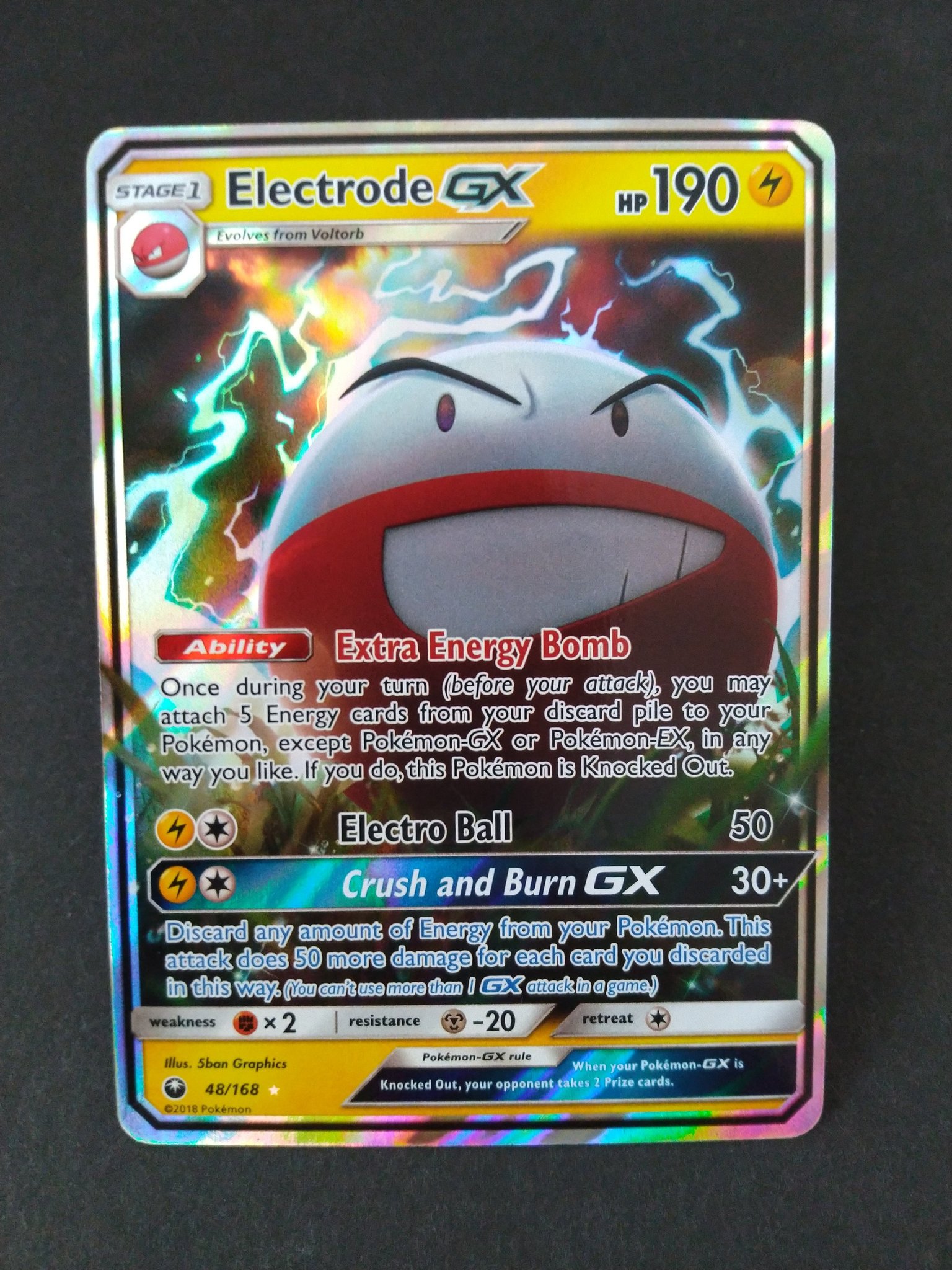 Mint+ Electrode GX 48/168 Ultra Rare Pokemo.. (403878799) ᐈ Köp på