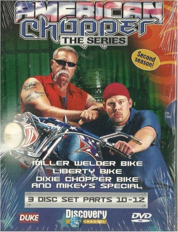 AMERICAN CHOPPER - SECOND SEASON BOX -10-12 (INPLASTAT )