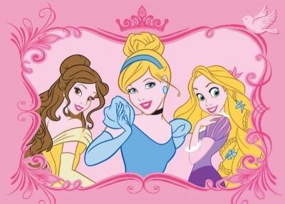 Disney princess barnmatta på tradera.com inredning för barnrum,