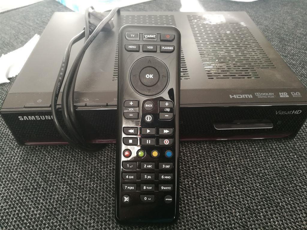 Samsung SMTS5140 Viasat HD box på DigitalTVmottagare,