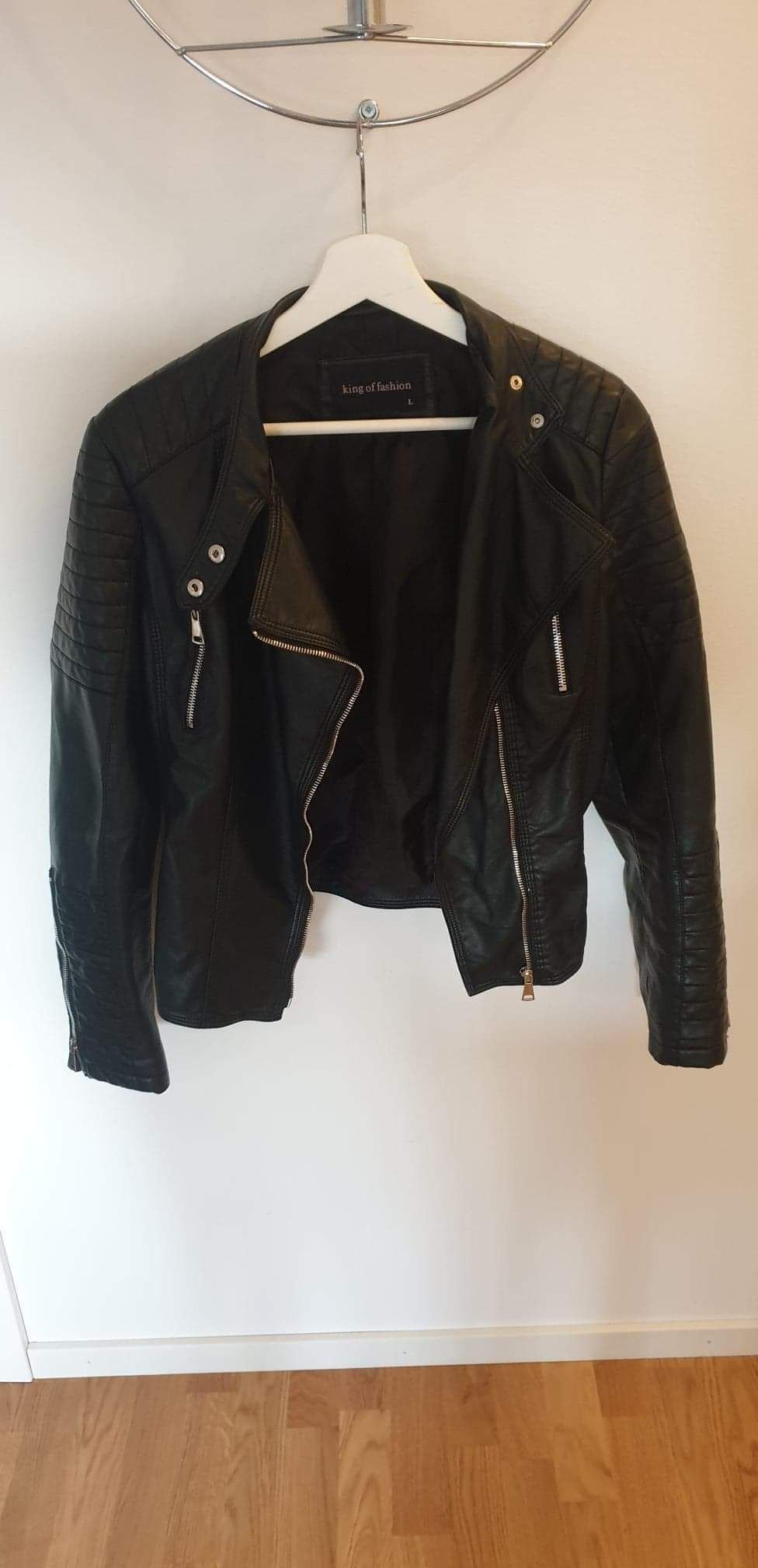 King Of Fashion skinn jacka McBiker stl L (386542698) ᐈ King Of Fashion skinn jacka McBiker stl L (386542698) ᐈ