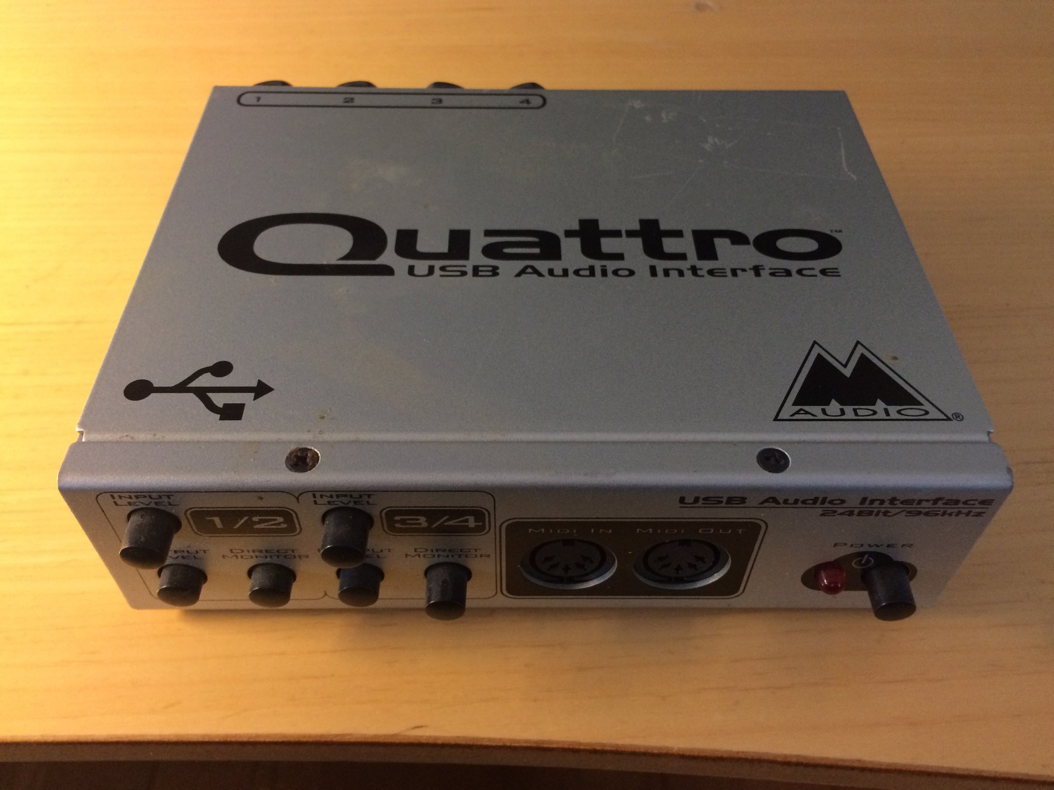 MAudio Quattro USB Audio Interface (406766936) ᐈ Köp på Tradera