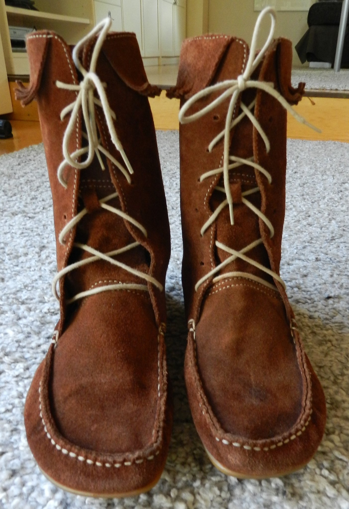 VAGABOND stövel i moccasin modell färg Kanel storlek 39 VAGABOND stövel i moccasin modell färg Kanel storlek 39