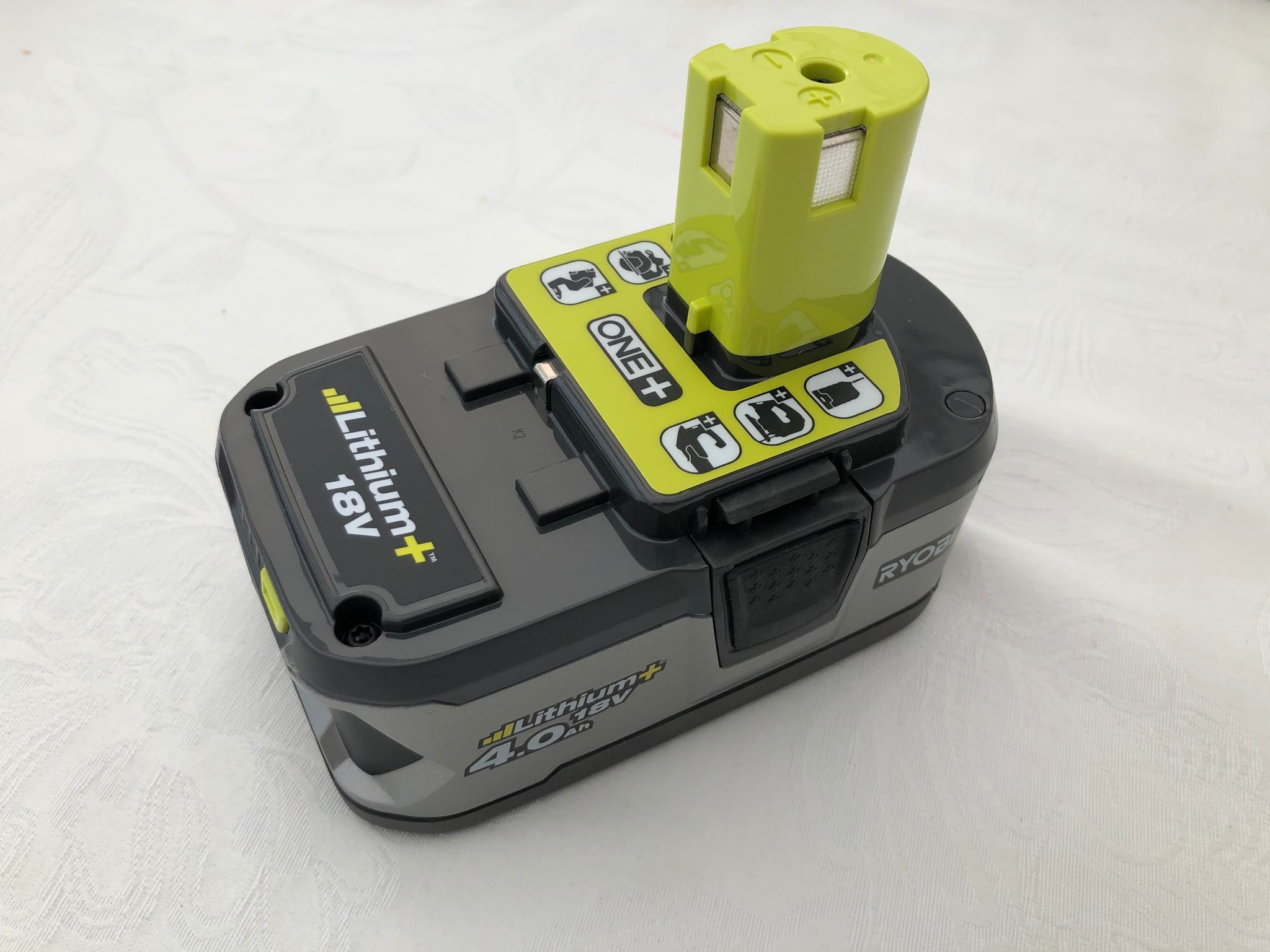Ryobi batteri 18V RB18L40 (408189681) ᐈ Köp på Tradera