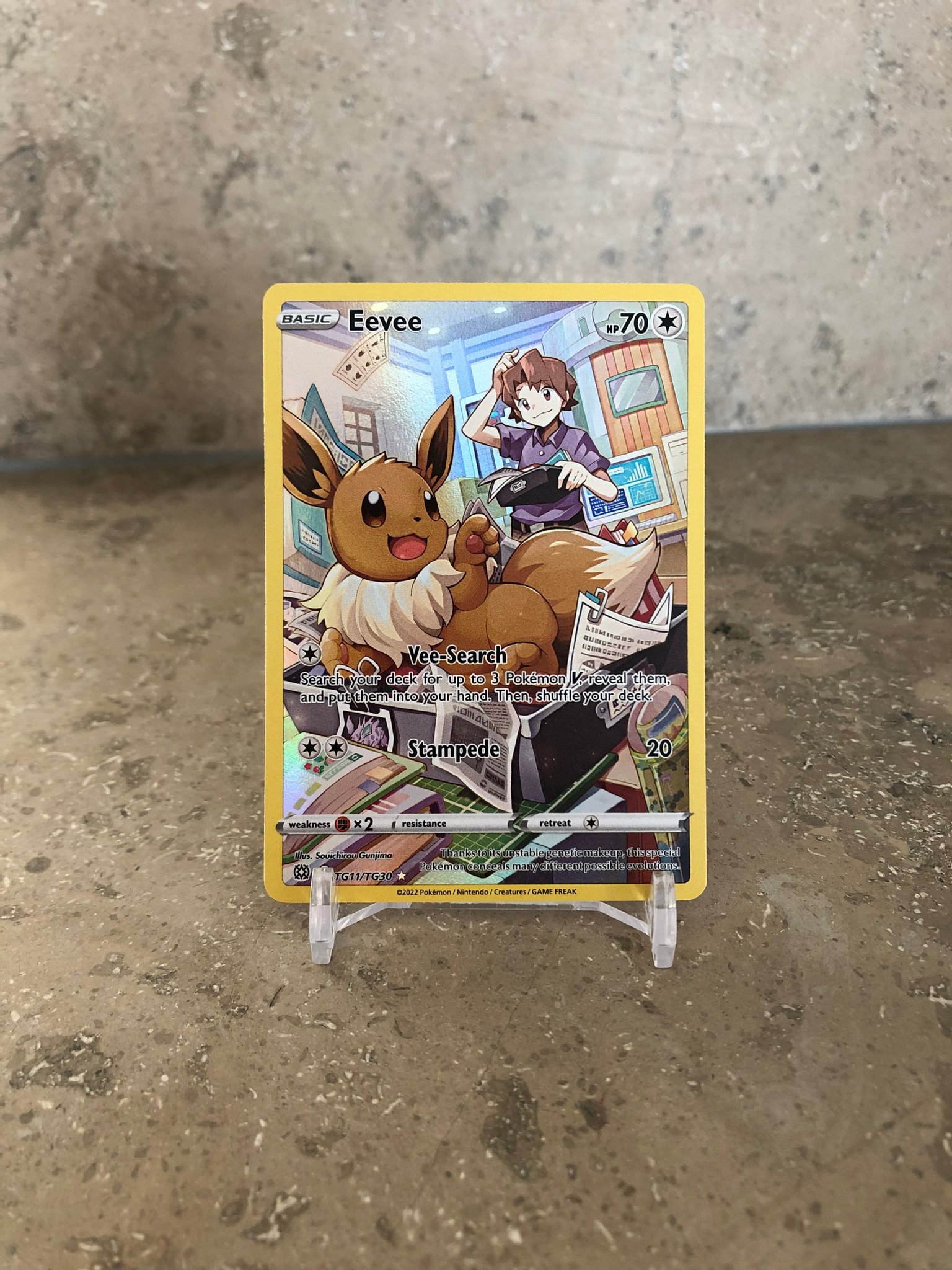 Eevee TG11/TG30 Trainer Gallery Brilliant Stars.. | Köp på Tradera ...