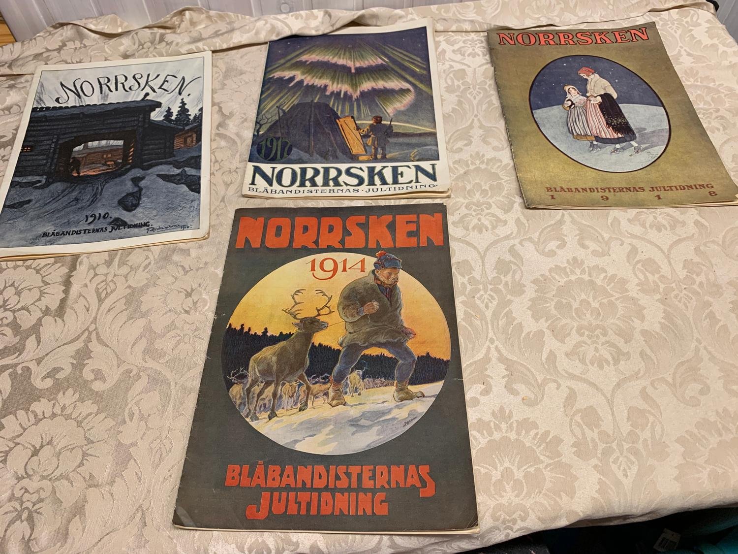 Se produkter som liknar gamla Norrsken jultidningar 1.. på Tradera